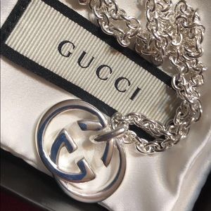Gucci 925 necklace  20”